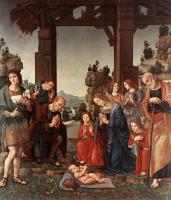 Lorenzo di Credi - Adoration of the Shepherds